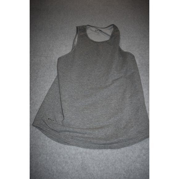 BYLT Shirt Tanktop Mens Size XL Premium Basics Drop Cut Lux Gray Cotton Blend - Picture 8 of 9